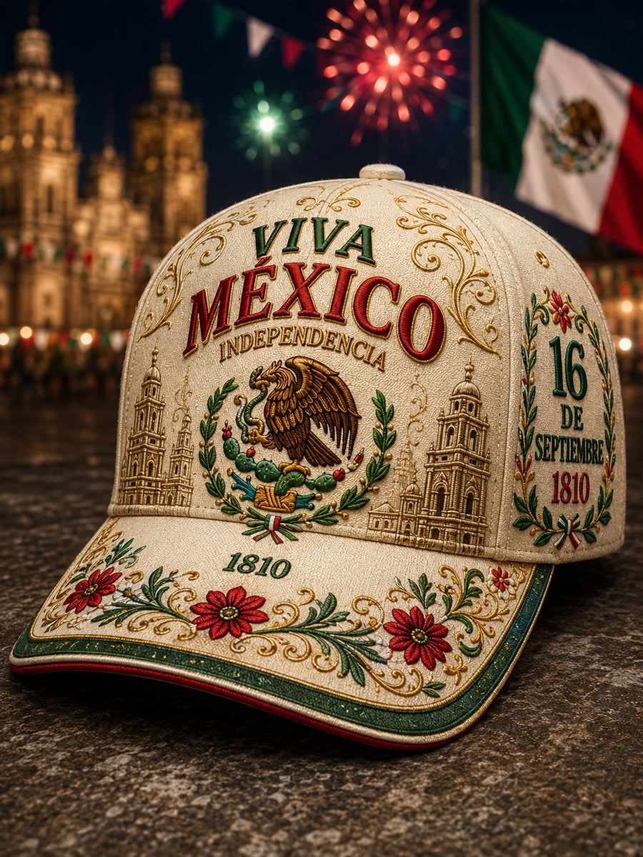 Sombrero unisex del Día de la Independencia de México