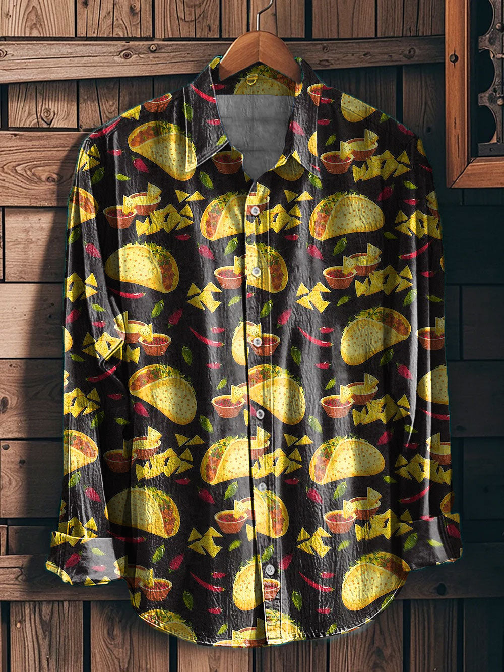 Camisa estampada mexicana Festival Viva Cinco De Mayo para hombre