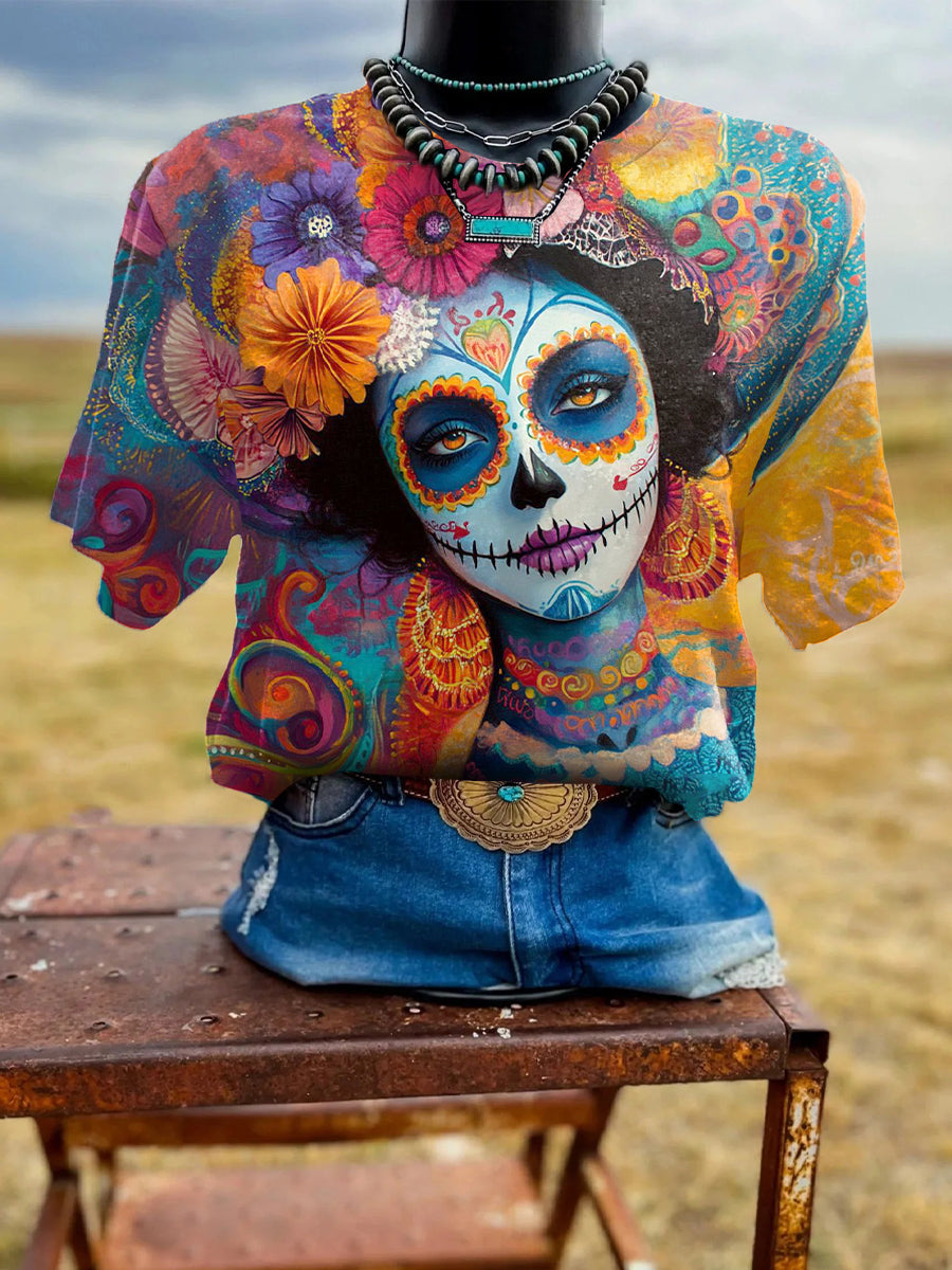 Camiseta con estampado Cinco de Mayo para mujer