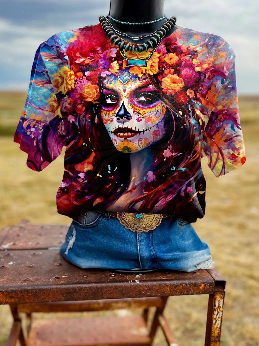 Camiseta con estampado Cinco de Mayo para mujer