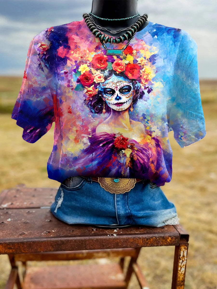 Camiseta con estampado Cinco de Mayo para mujer