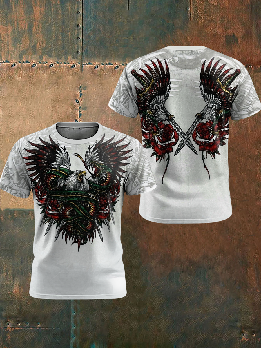 Camiseta mexicana del arte de los mayas de los hombres impresa