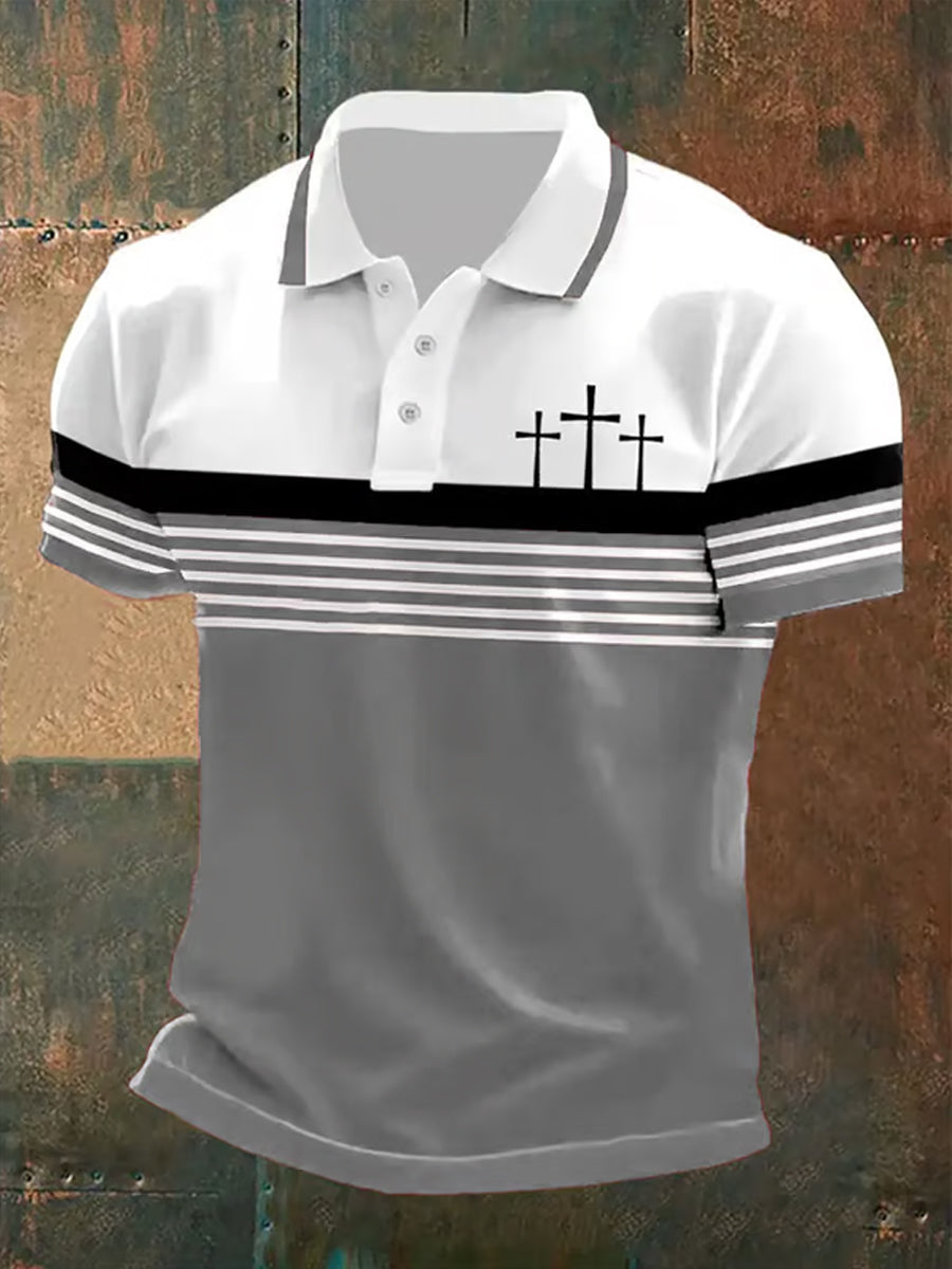 Polo de manga corta para hombre