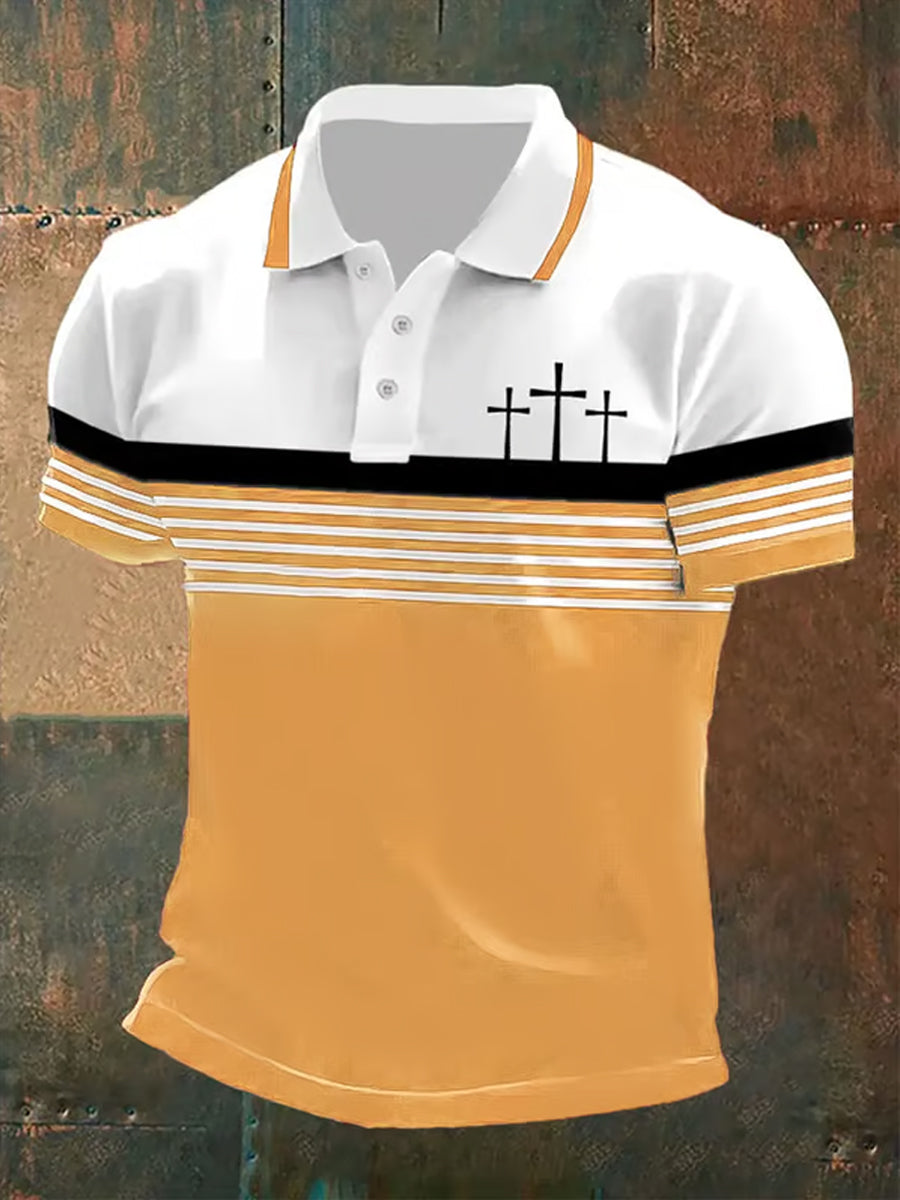 Polo de manga corta para hombre