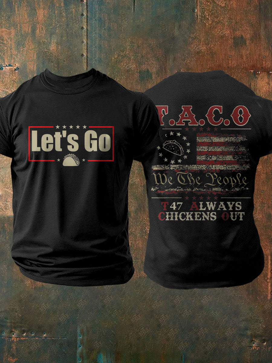 Camiseta estampada 8647 FDT para hombre