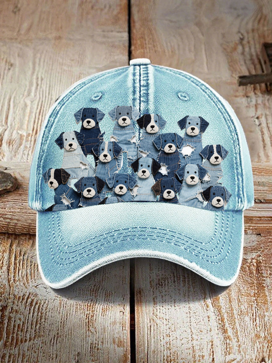 Sombreros unisex del perro del dril de algodón