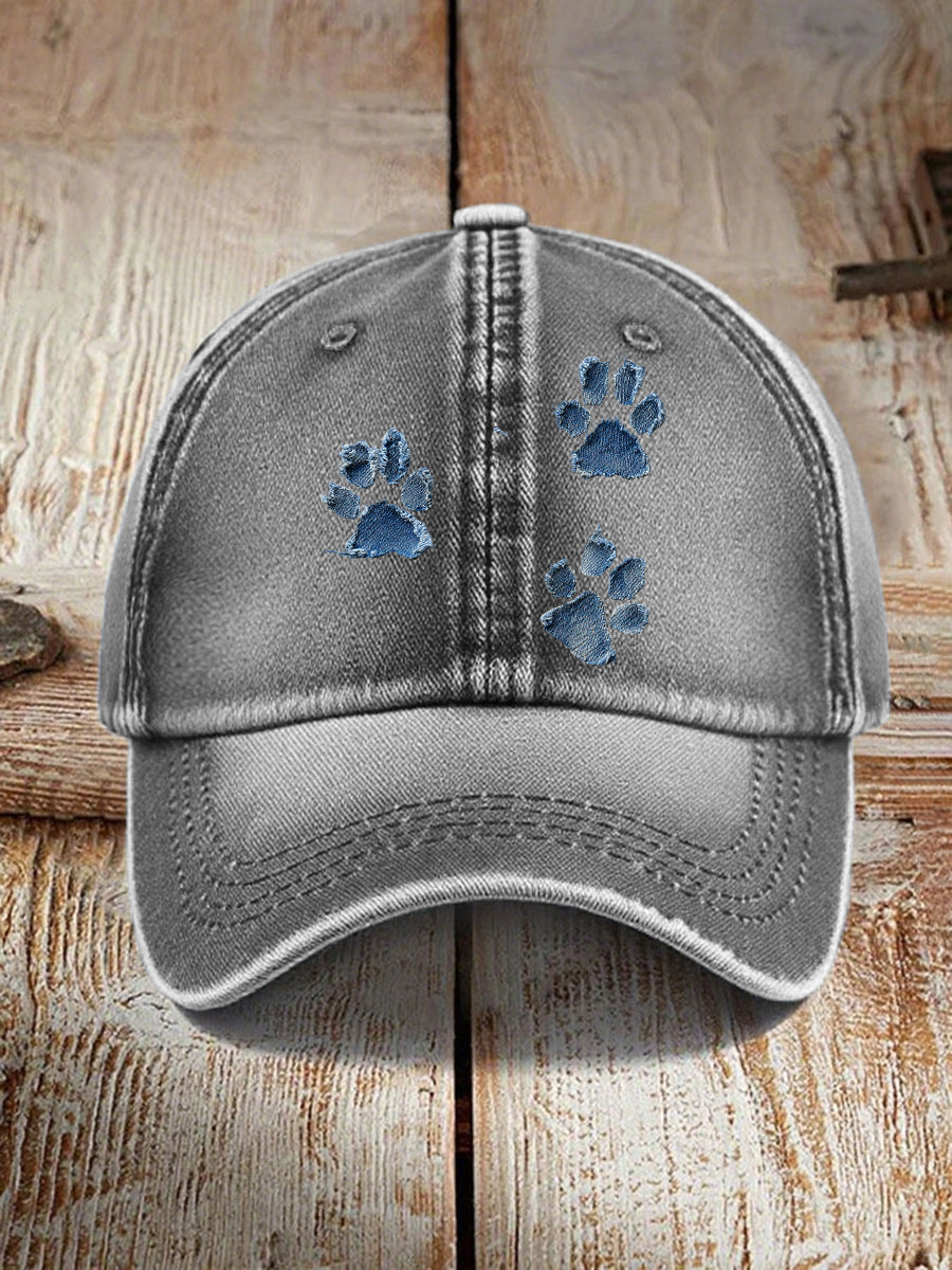 Sombreros de pata de perro de mezclilla unisex