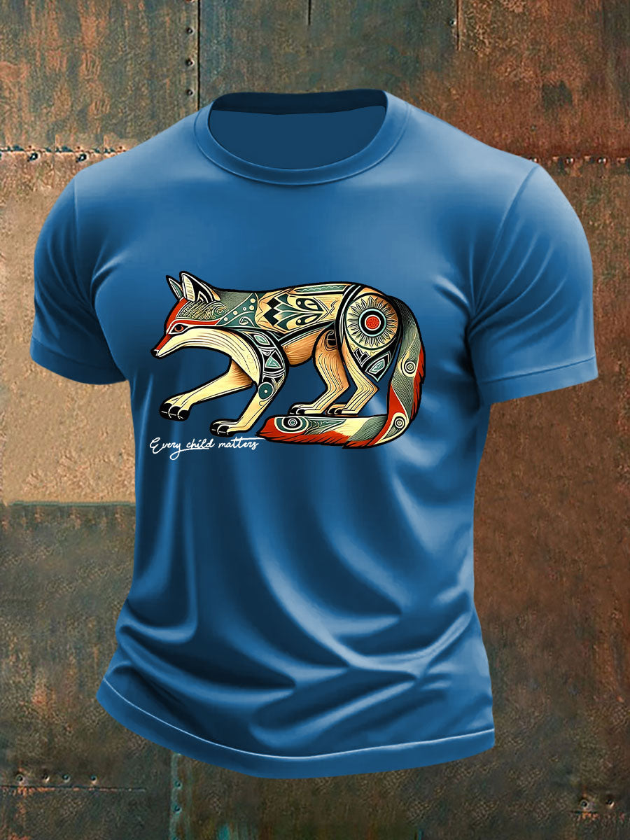 Camiseta casual impresa de Every Child Matters para hombre