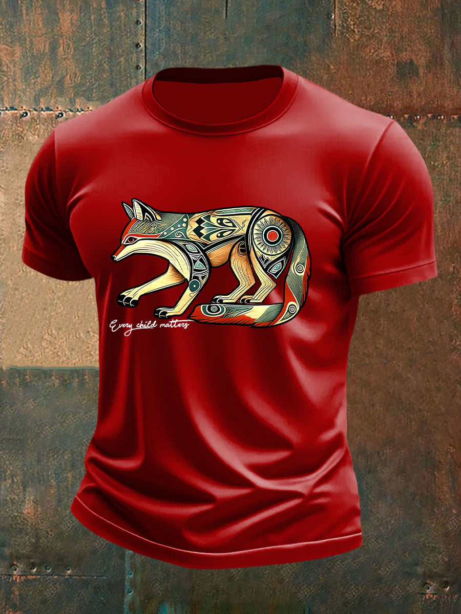 Camiseta casual impresa de Every Child Matters para hombre
