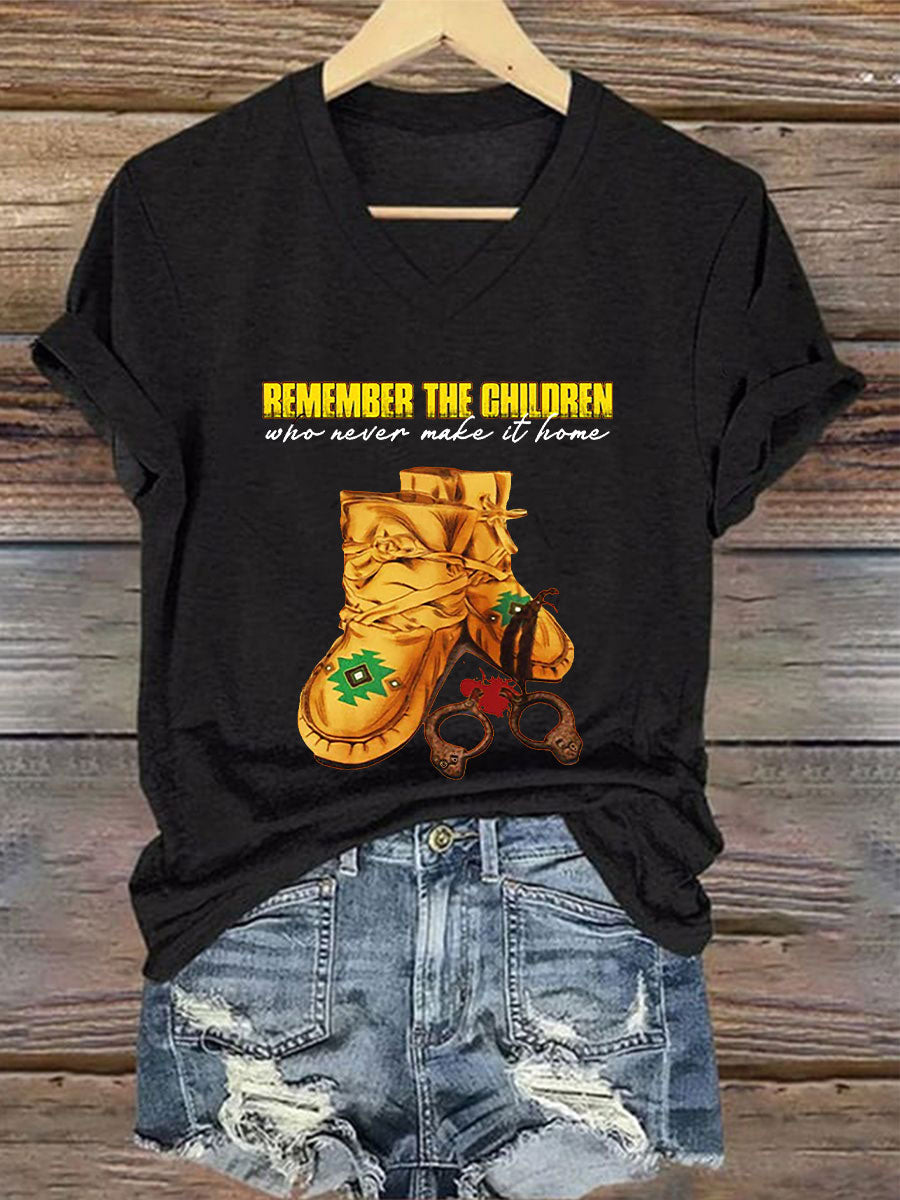 Camiseta estampada Every Child Matters para mujer