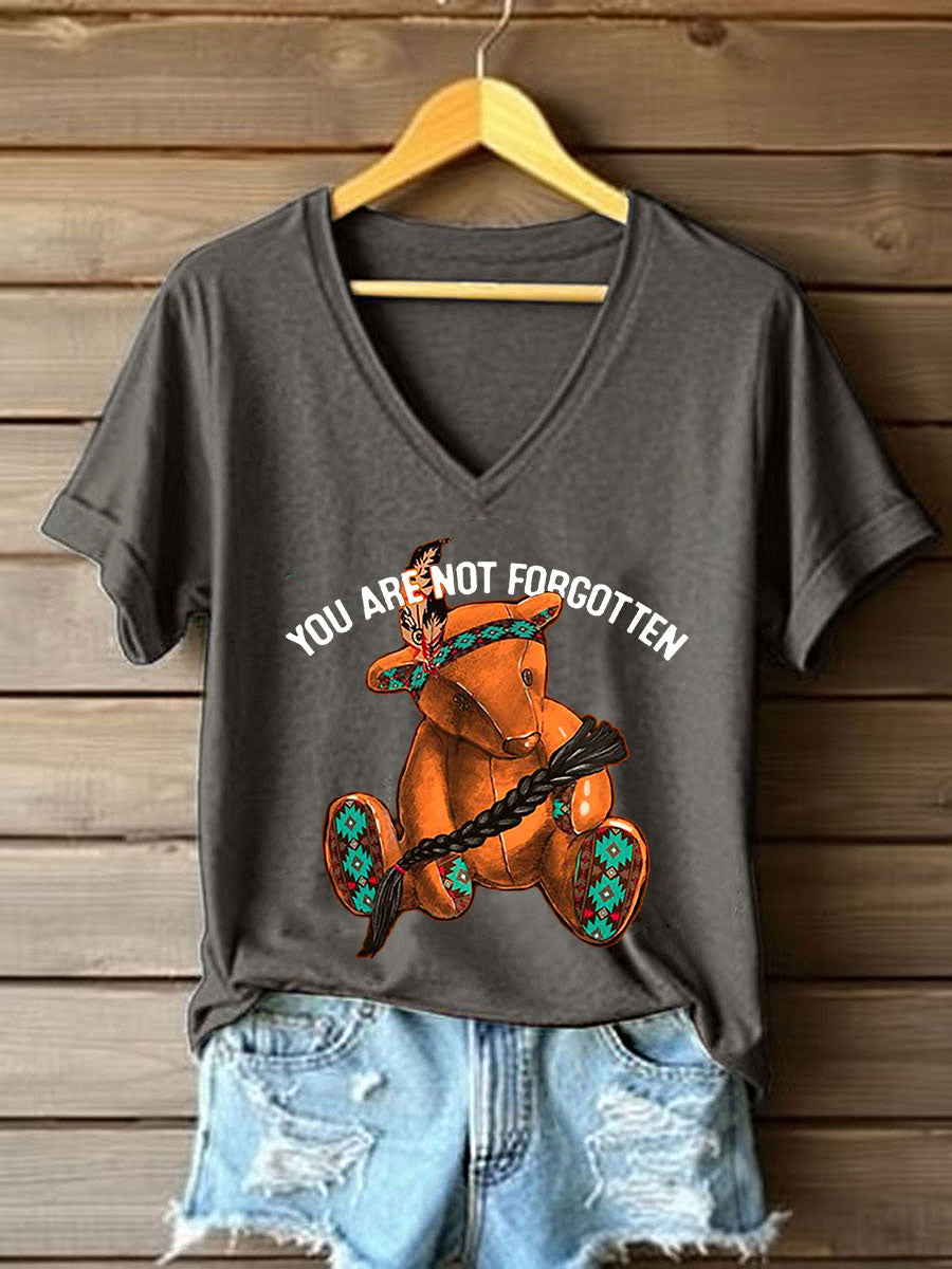 Camiseta estampada Every Child Matters para mujer