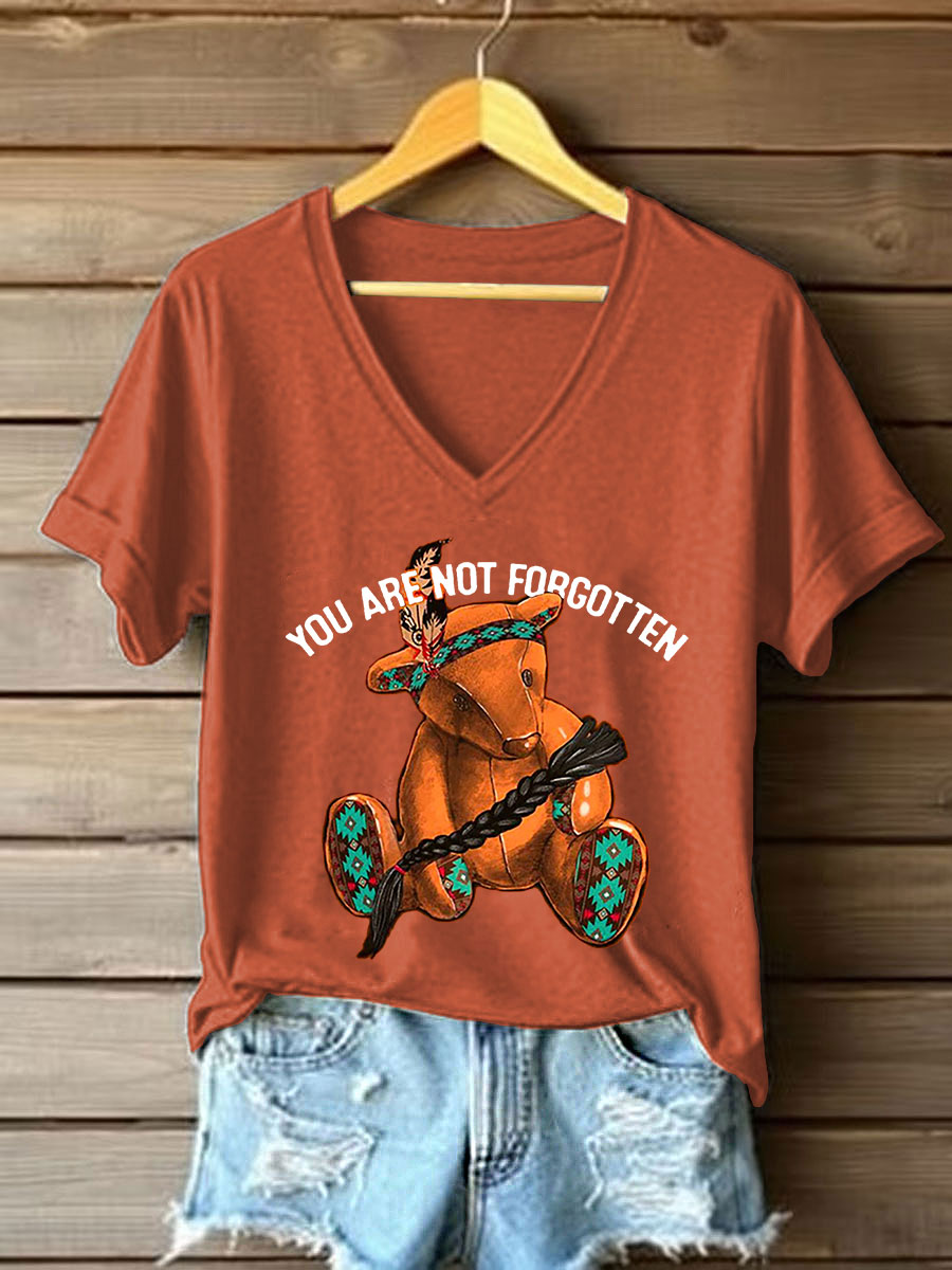 Camiseta estampada Every Child Matters para mujer