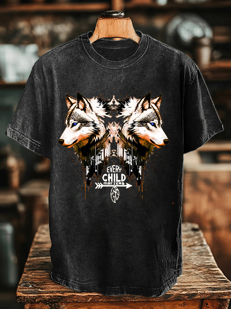Camiseta casual impresa de Every Child Matters para hombre