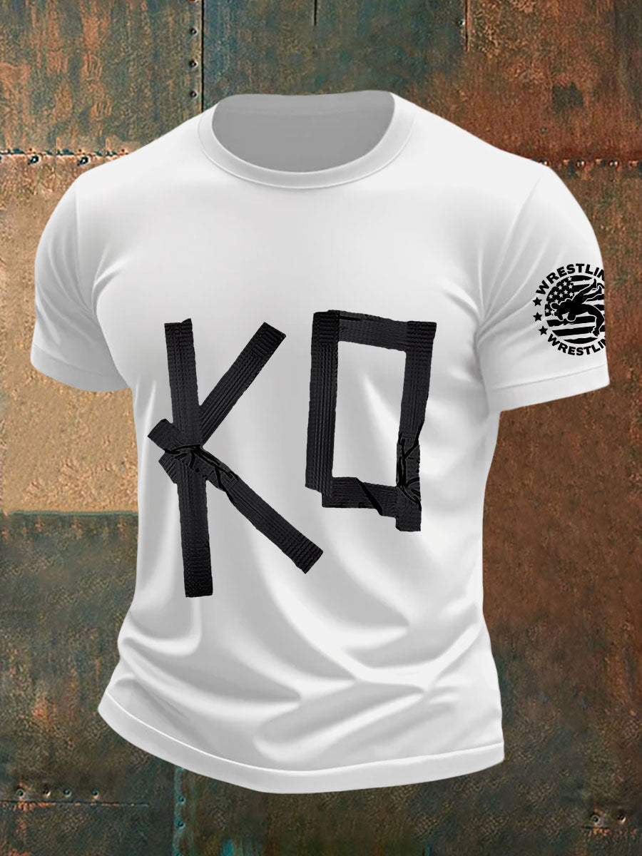 Camisetas de Hombre Wrestling ko