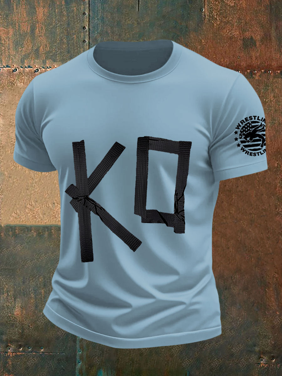 Camisetas de Hombre Wrestling ko