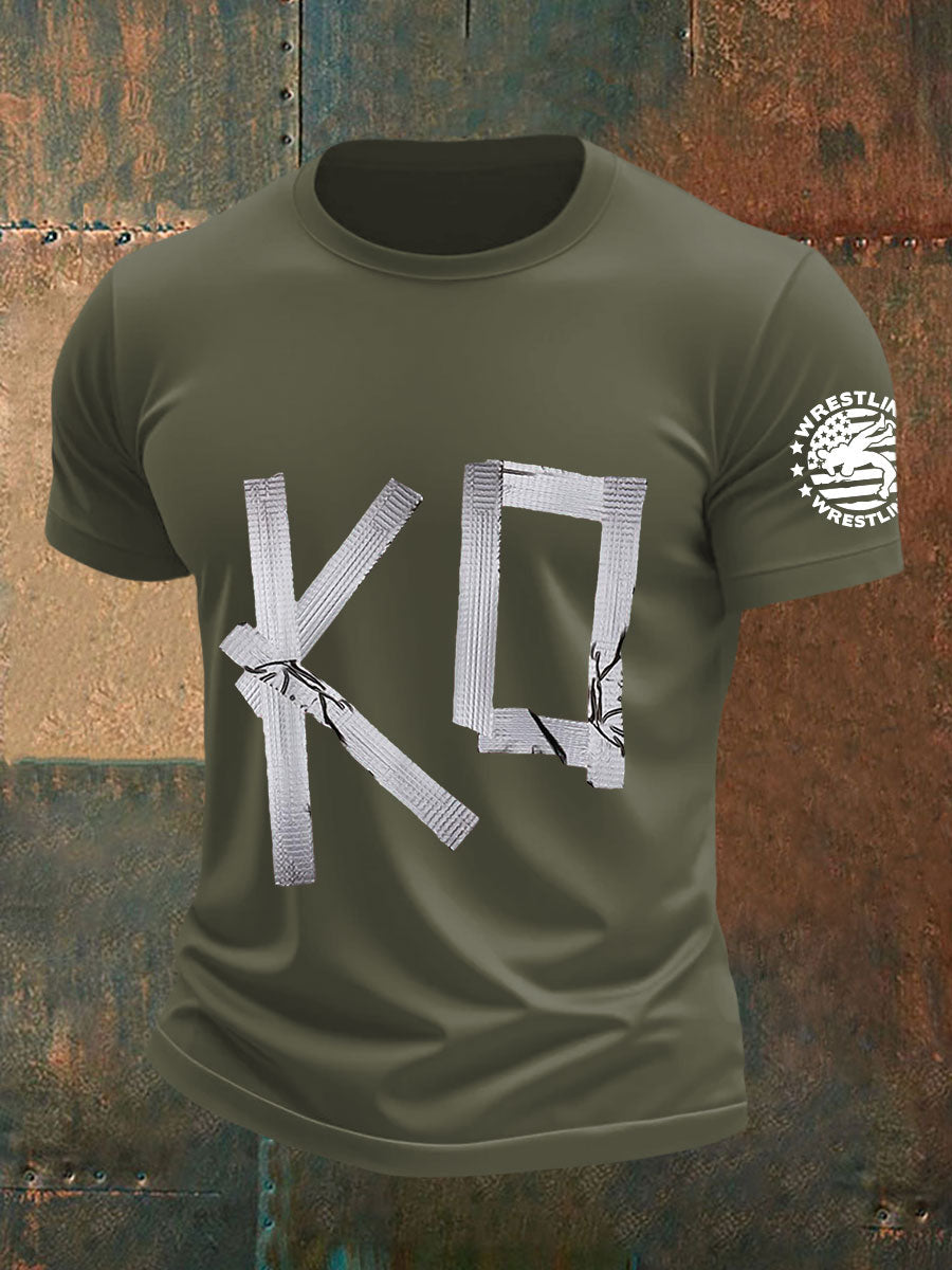 Camisetas de Hombre Wrestling ko