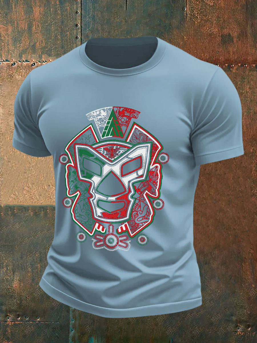 Camisetas de Hombre Mexican Wrestling Mask