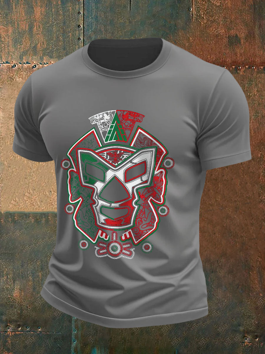 Camisetas de Hombre Mexican Wrestling Mask