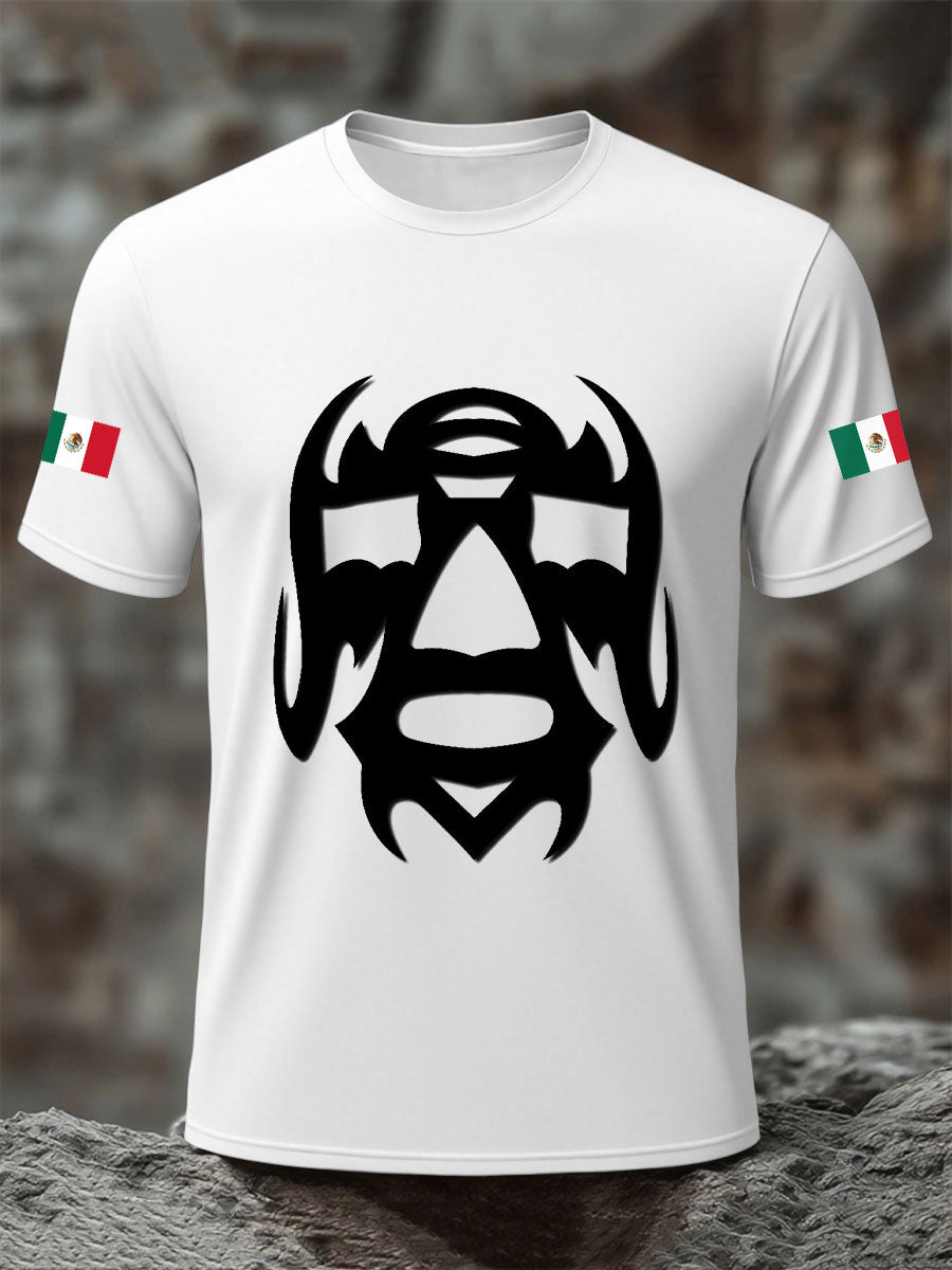 Men's Camisetas Mexican Wrestling Mask