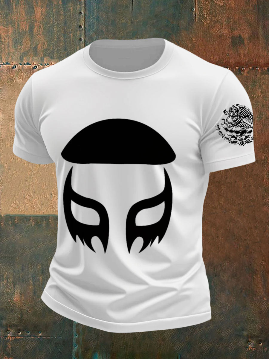 Men's Camisetas Mexican Wrestling Mask