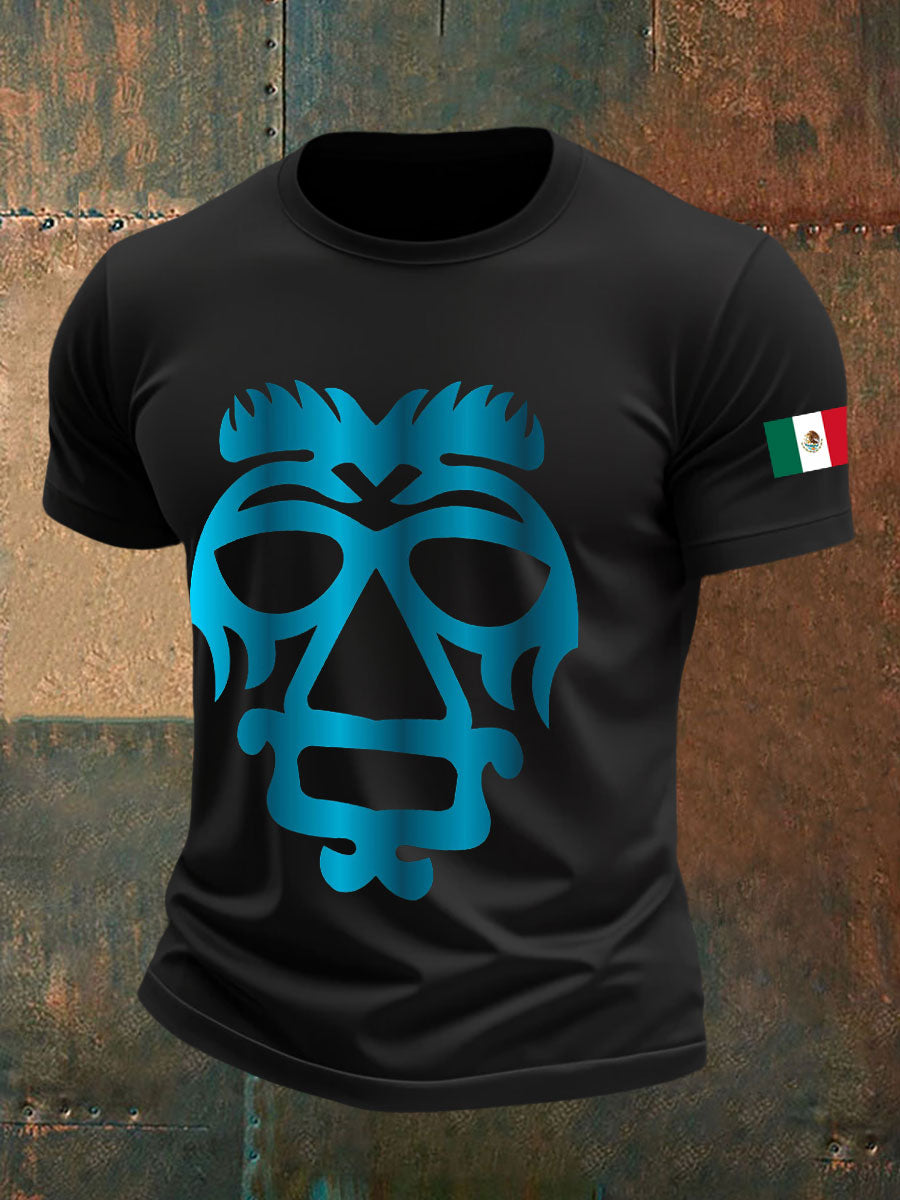 Men's Camisetas Mexican Wrestling Mask