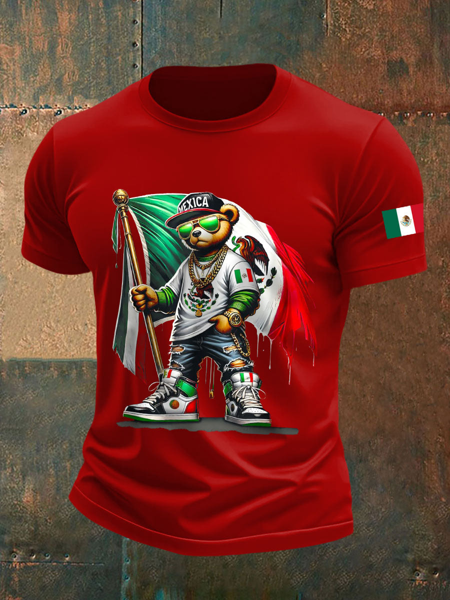 Camisetas de Hombre Mexican Bear