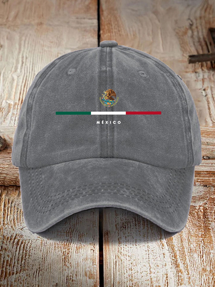 Unisex Bandera Mexicana Imprimir Día de la Independencia Mexicana Sombrero