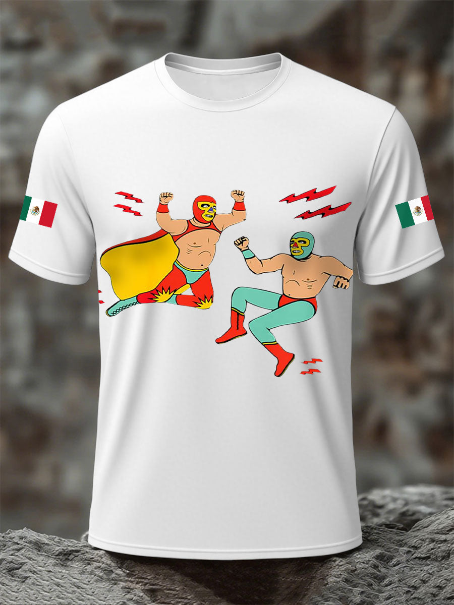 Men's Camisetas de Lucha Libre Mexicana