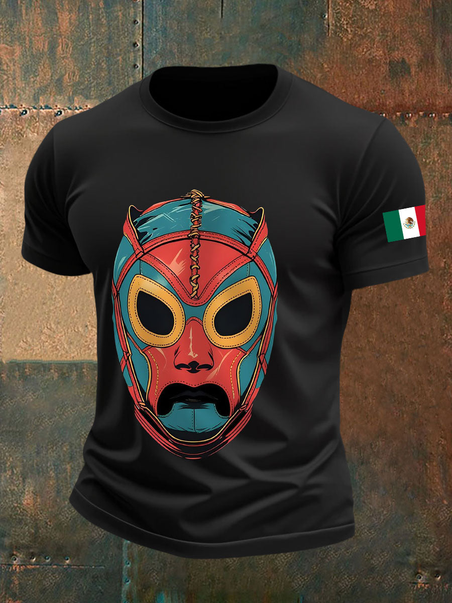 Men's Camisetas de Máscara de Lucha
