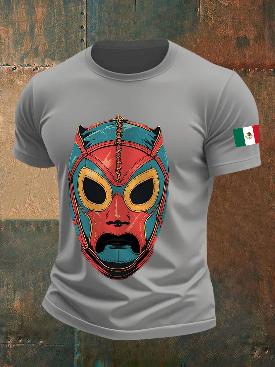 Men's Camisetas de Máscara de Lucha