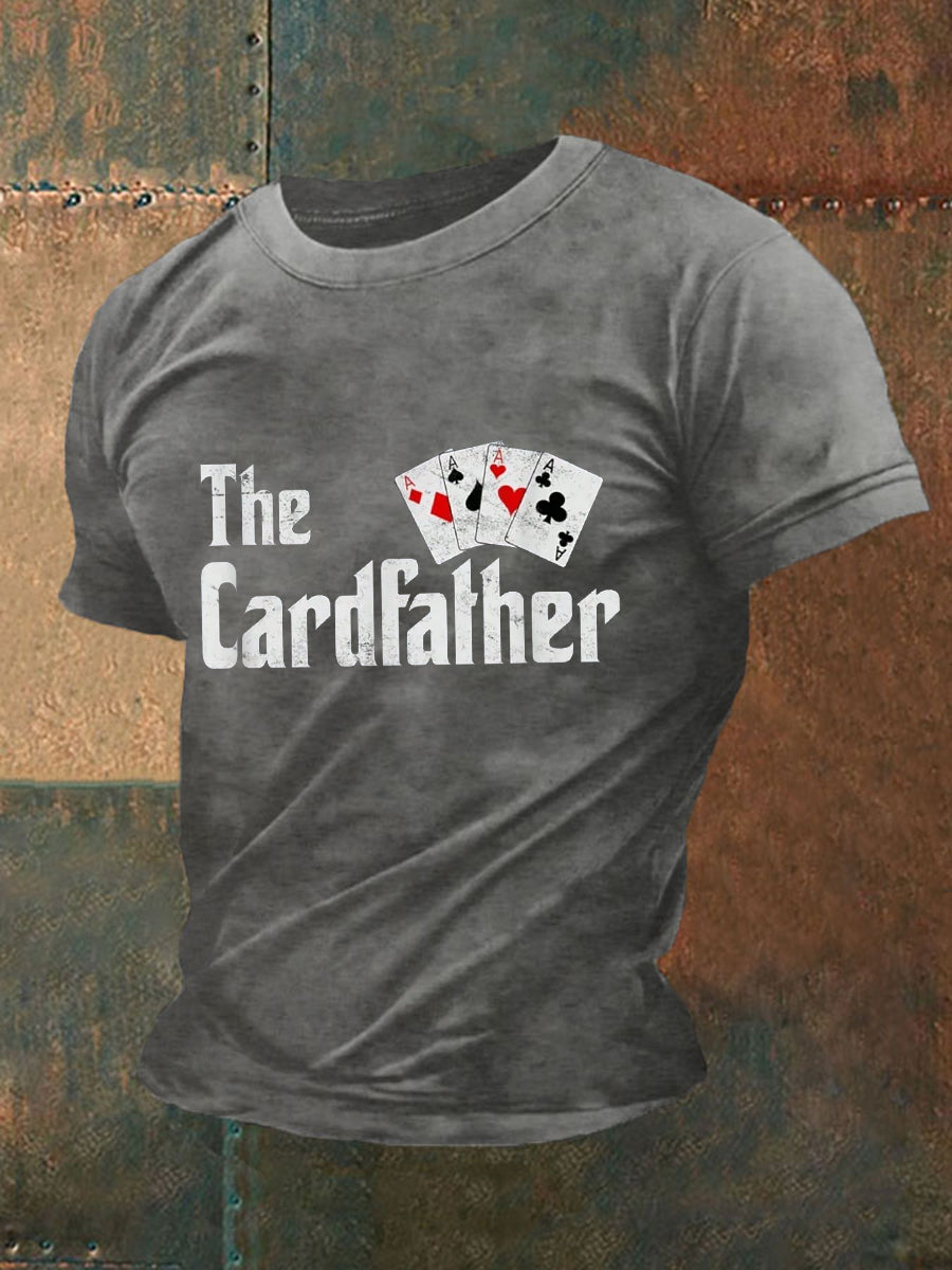 Camiseta del póker de los hombres