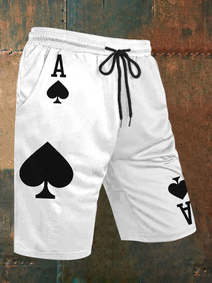 Shorts Ace of Spades Poker para hombre