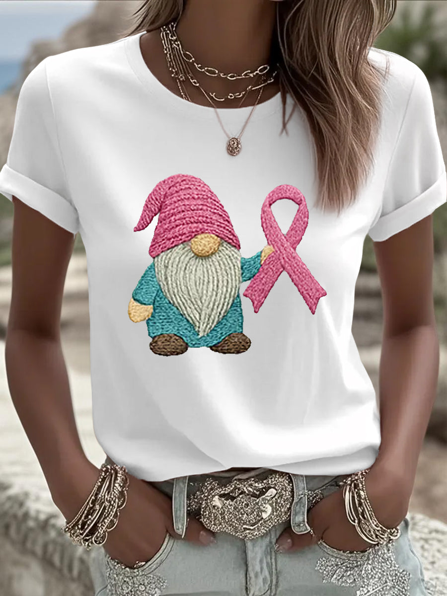 Camiseta de mujer Pink Ribbon Breast Cancer Awareness