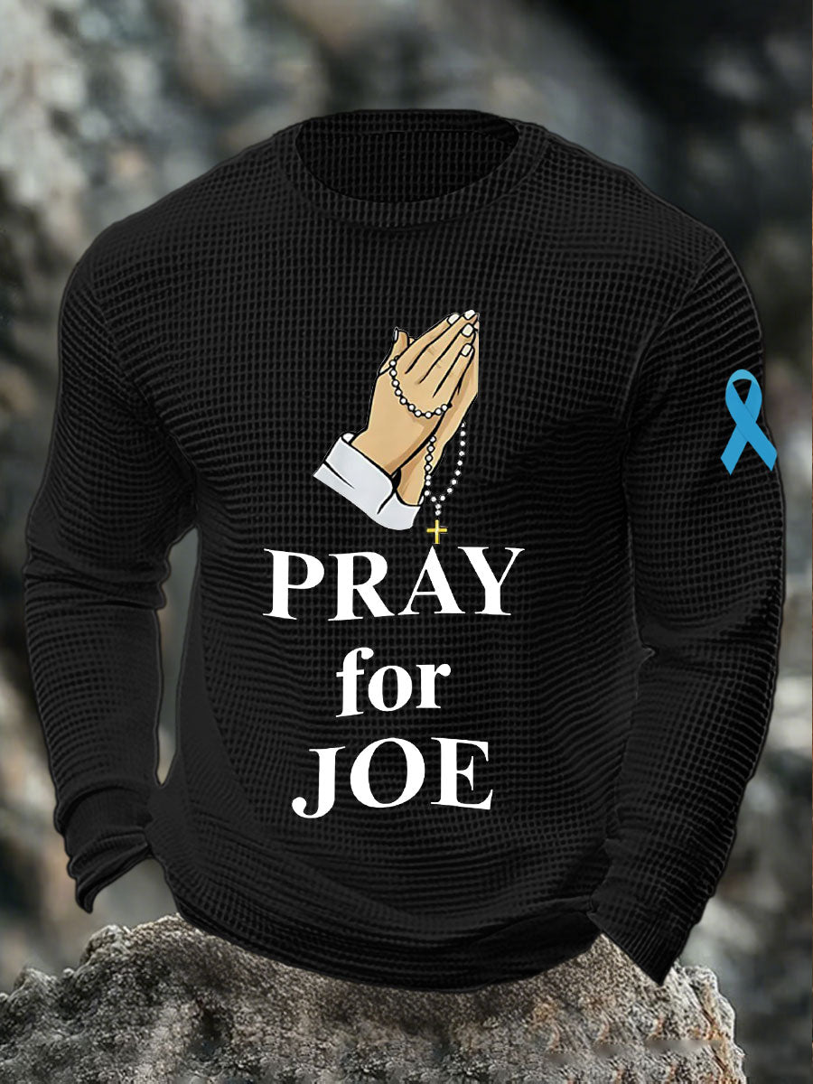 Tops para hombres con cáncer de próstata Pray for Joe