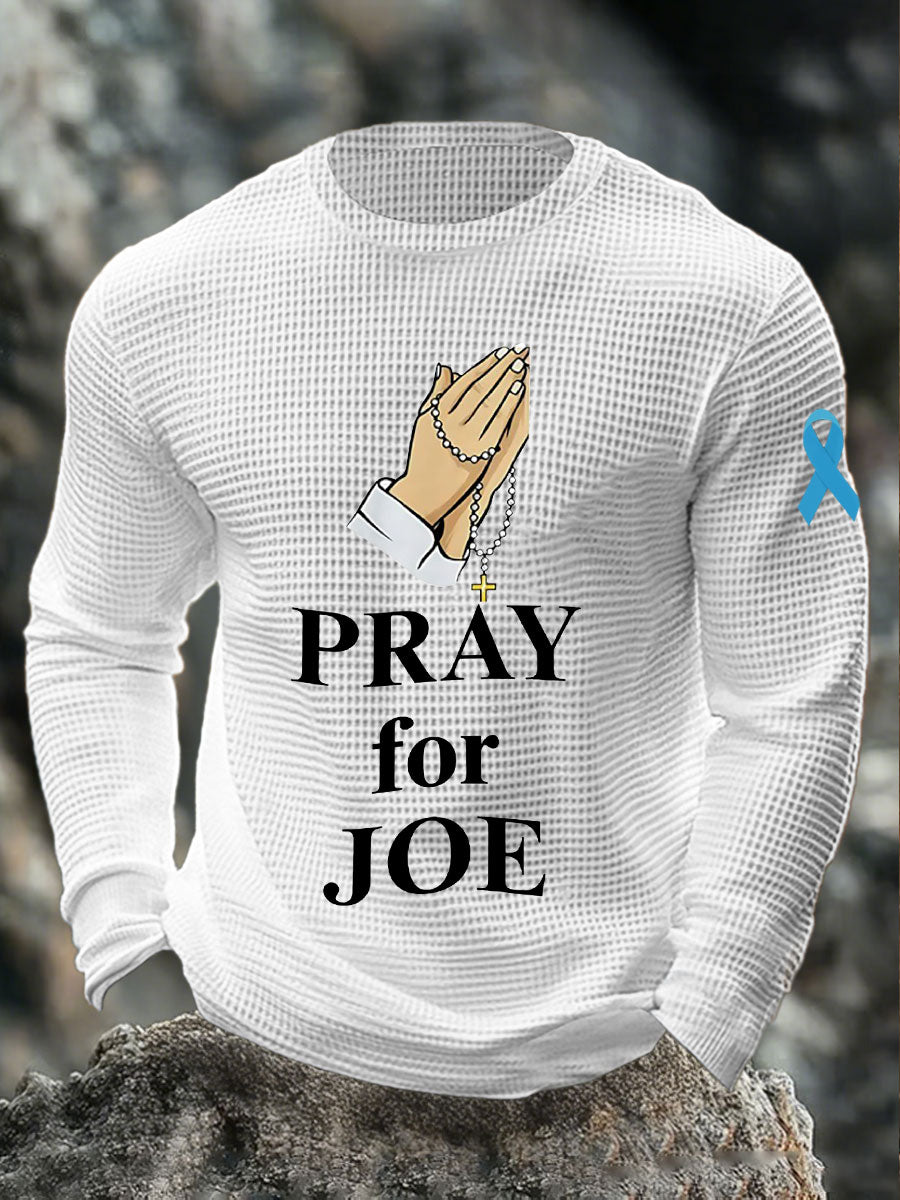 Tops para hombres con cáncer de próstata Pray for Joe