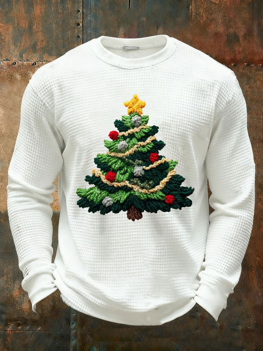 Camiseta casual de Navidad para hombre