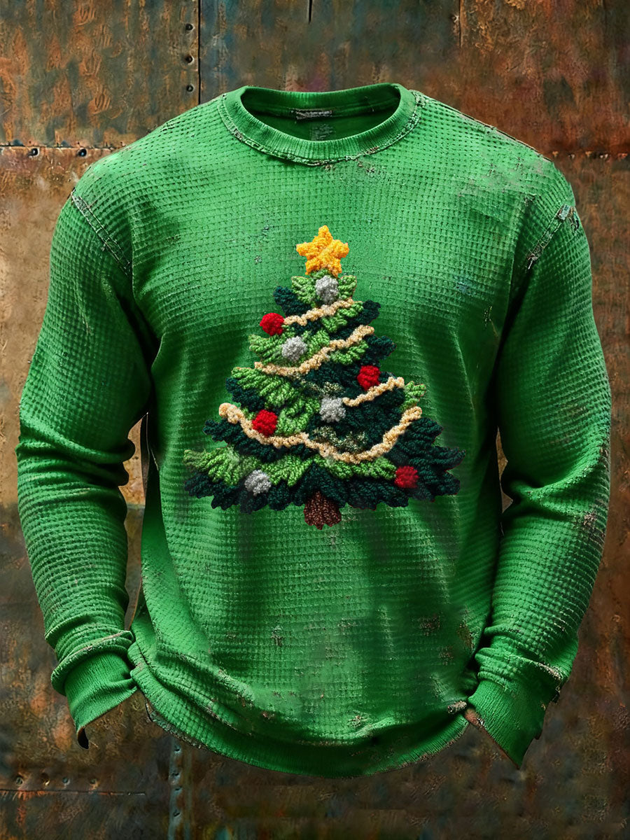 Camiseta casual de Navidad para hombre