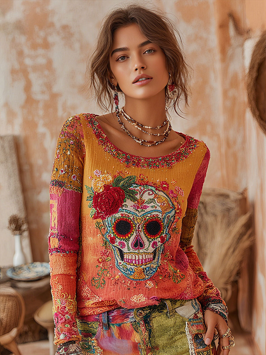 Tops para el Día de los Muertos de la Mujer