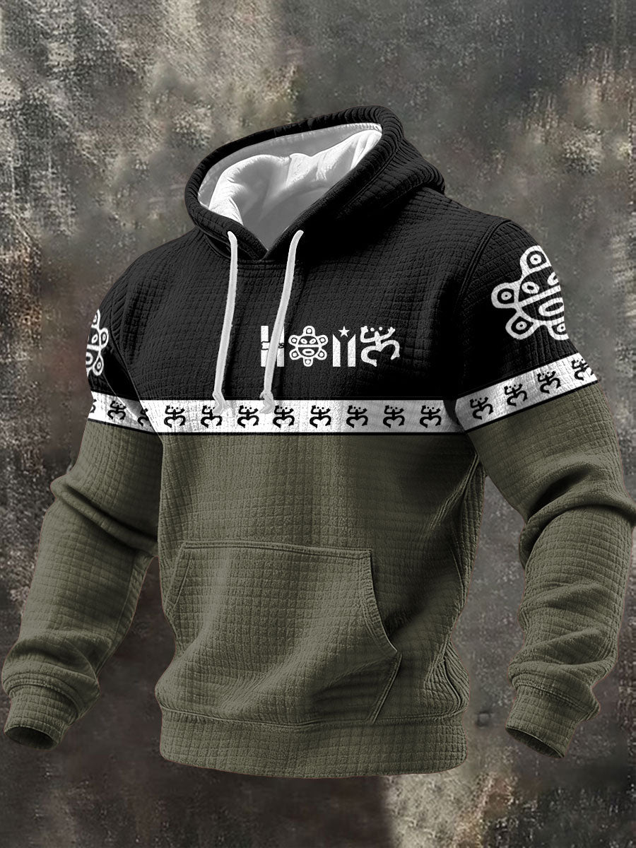 Sudadera con capucha impresa del arte de Puerto Rico de los hombres