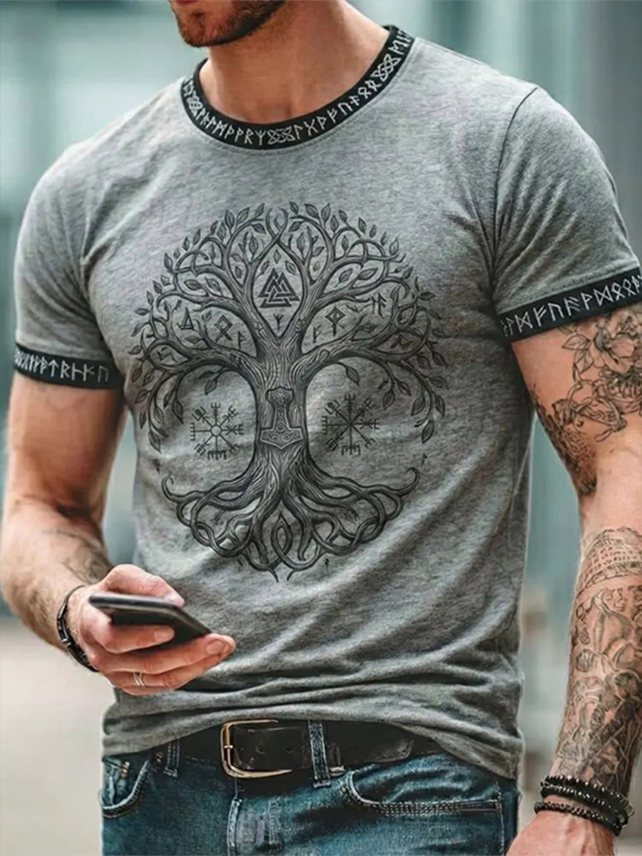 Camiseta de Viking de los hombres