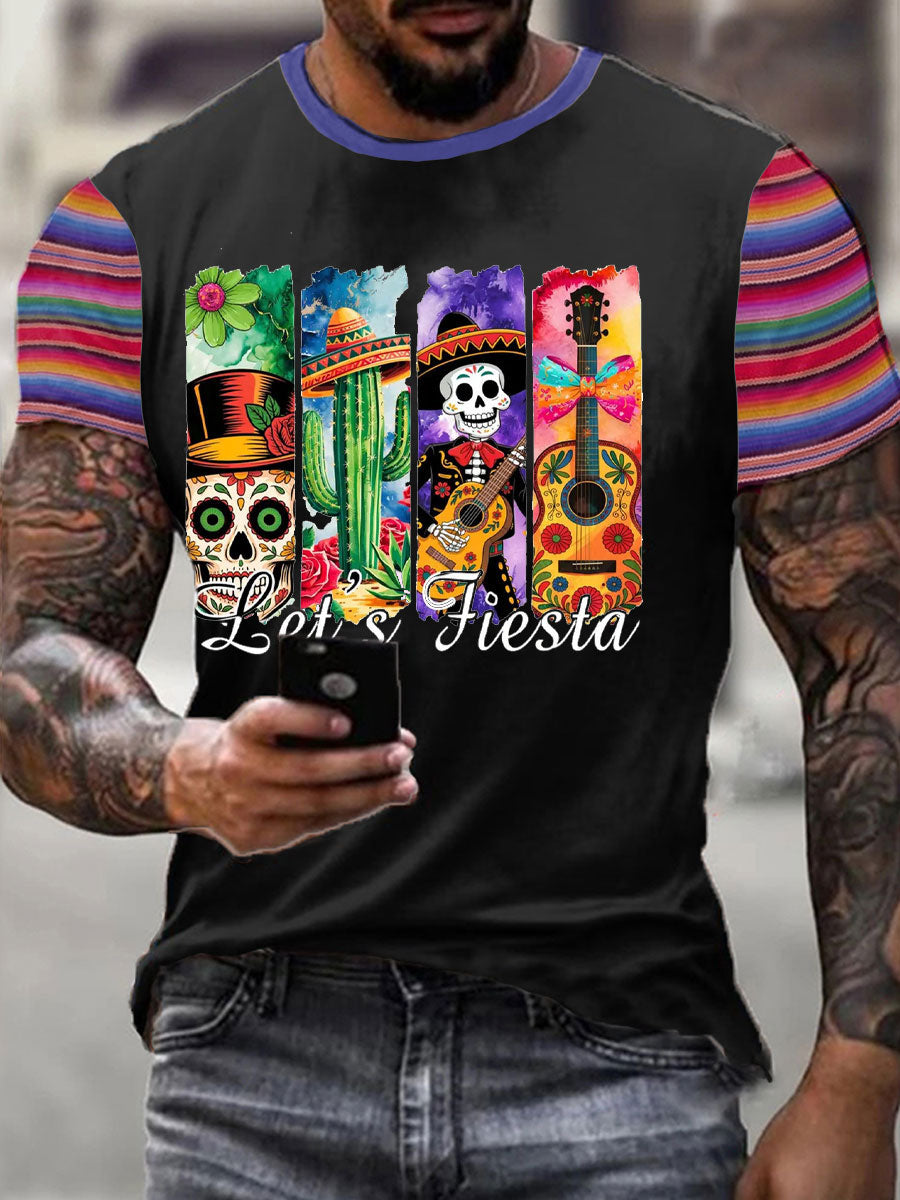 Camiseta estampada Fiesta Cinco De Mayo para mujer