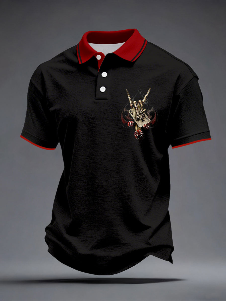 Camisas de Poker Ace of Spades para hombre