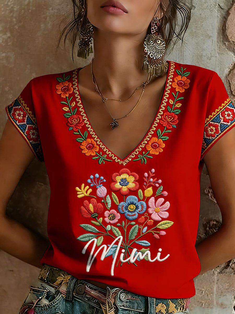 Camiseta mexicana de arte para mujeres del Cinco de Mayo