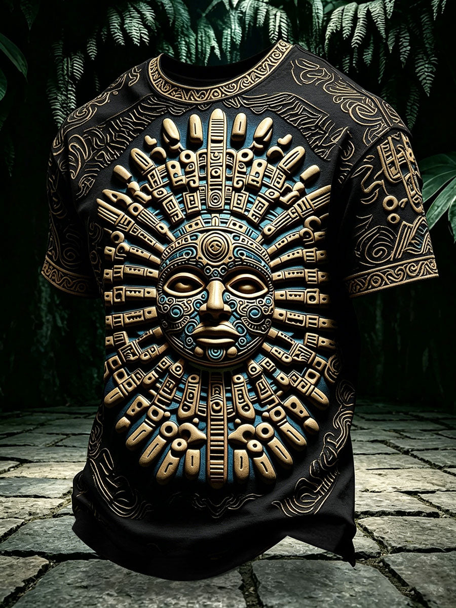 Camisetas aztecas para hombre