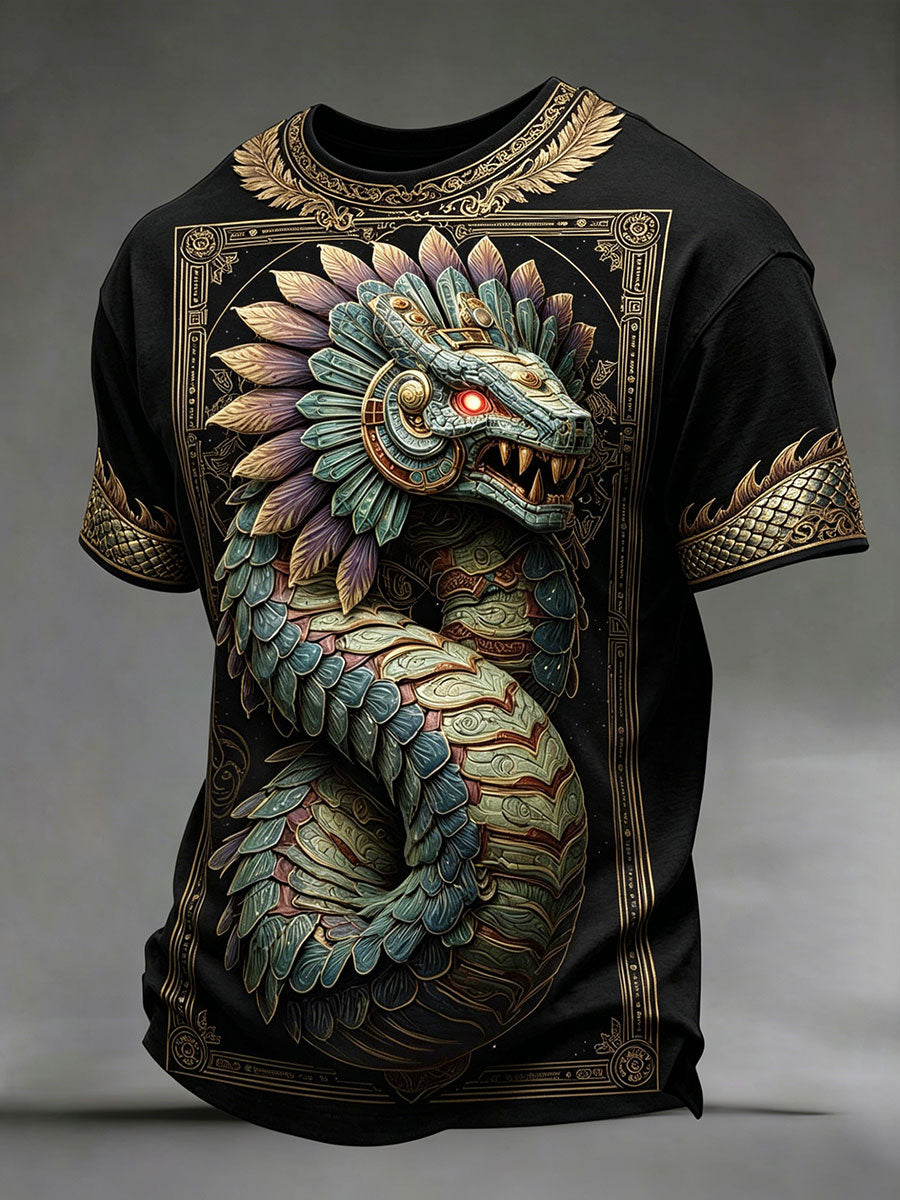 Camisetas de Quetzalcóatl para hombre