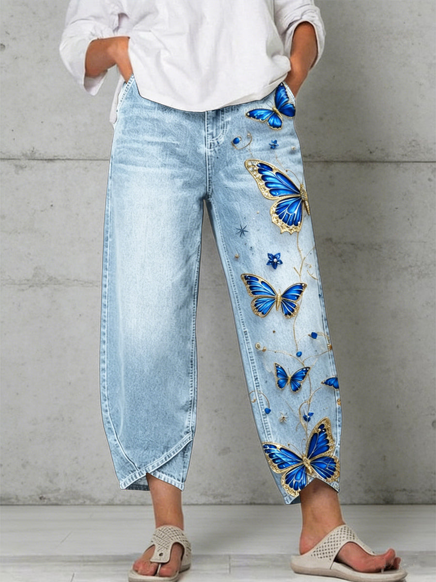 Pantalón de mujer Butterfly Art Print