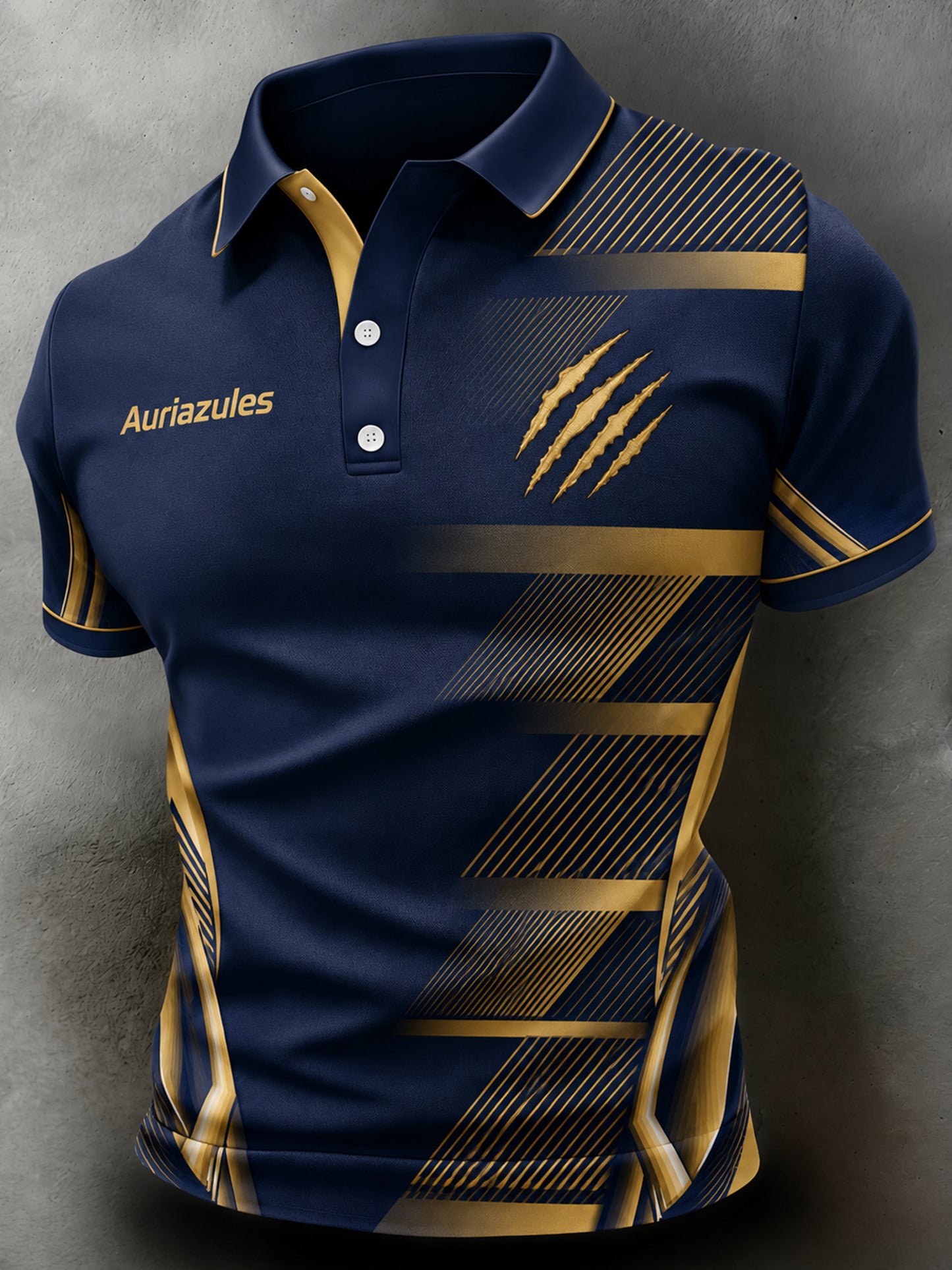 Conjunto de polo con estampado de arte Fan Club Universidad Nacional (Pumas) para hombre