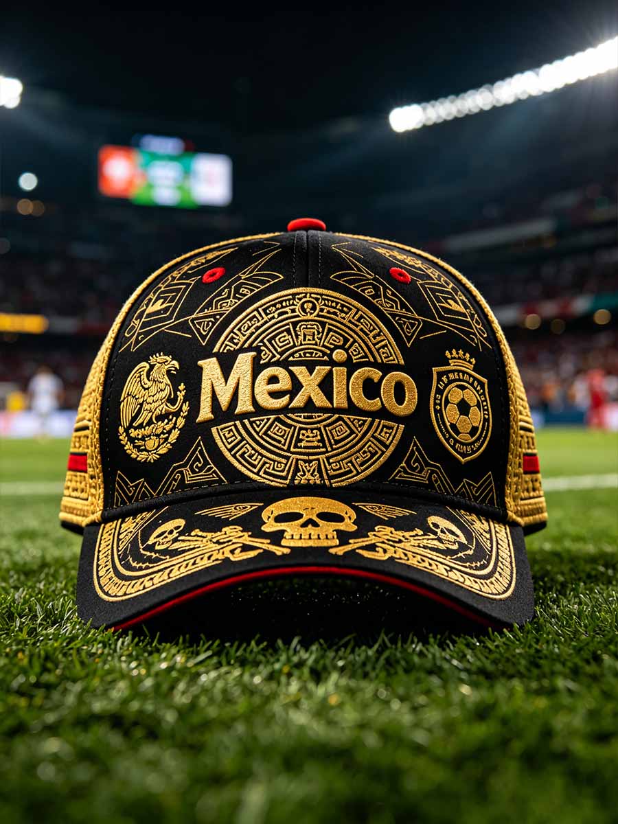 Gorra estampada de la Liga Mexicana de Fútbol