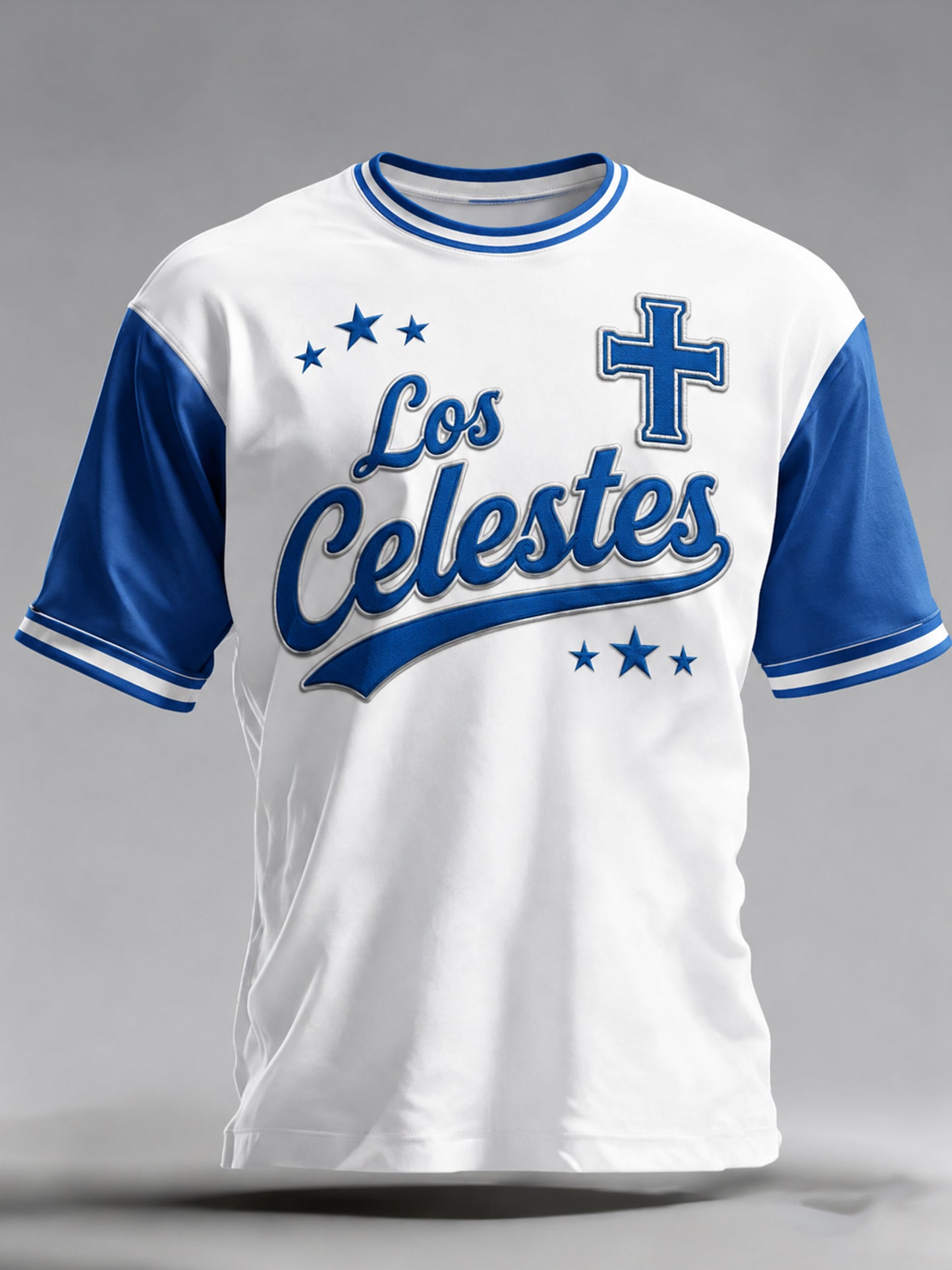 Camiseta de hombre con estampado artístico del FC Cruz Azul