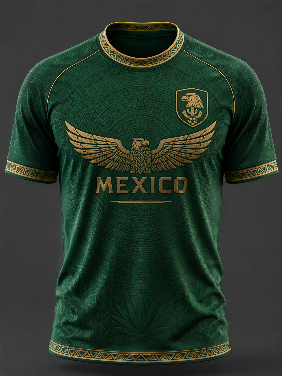 Camiseta casual estampada para hombres, regalo ideal para aficionados al fútbol